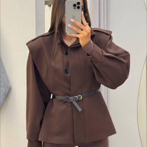 Belted Jacket - Image 3