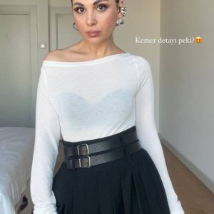 Black Long Skirt - Image 3