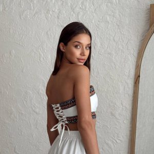 Linen Crop Set – Summer Style 1 - Image 5