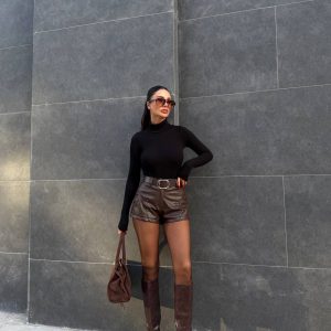 Leather Shorts - Image 7