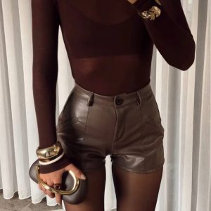 Leather Shorts - Image 6