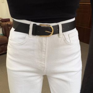 White High-Waist Jeans - Image 3