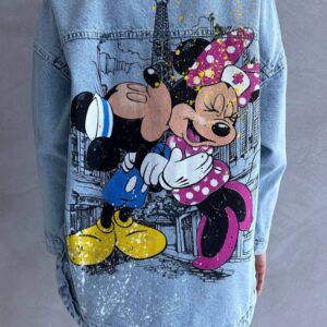 Mickey Oversized Denim Jacket - Image 4