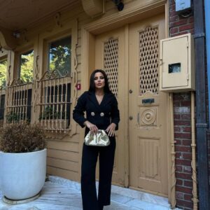 Sofia Black Blazer & Trousers Set - Image 3