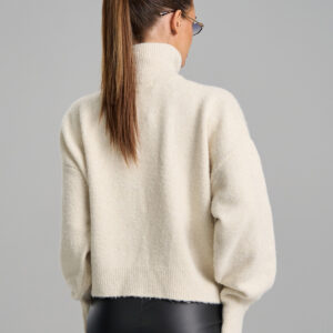 The Amélie Gold-Button Sweater - Image 8