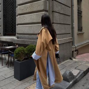The Élise Camel Trench Coat - Image 5