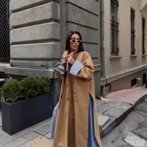 The Élise Camel Trench Coat - Image 4